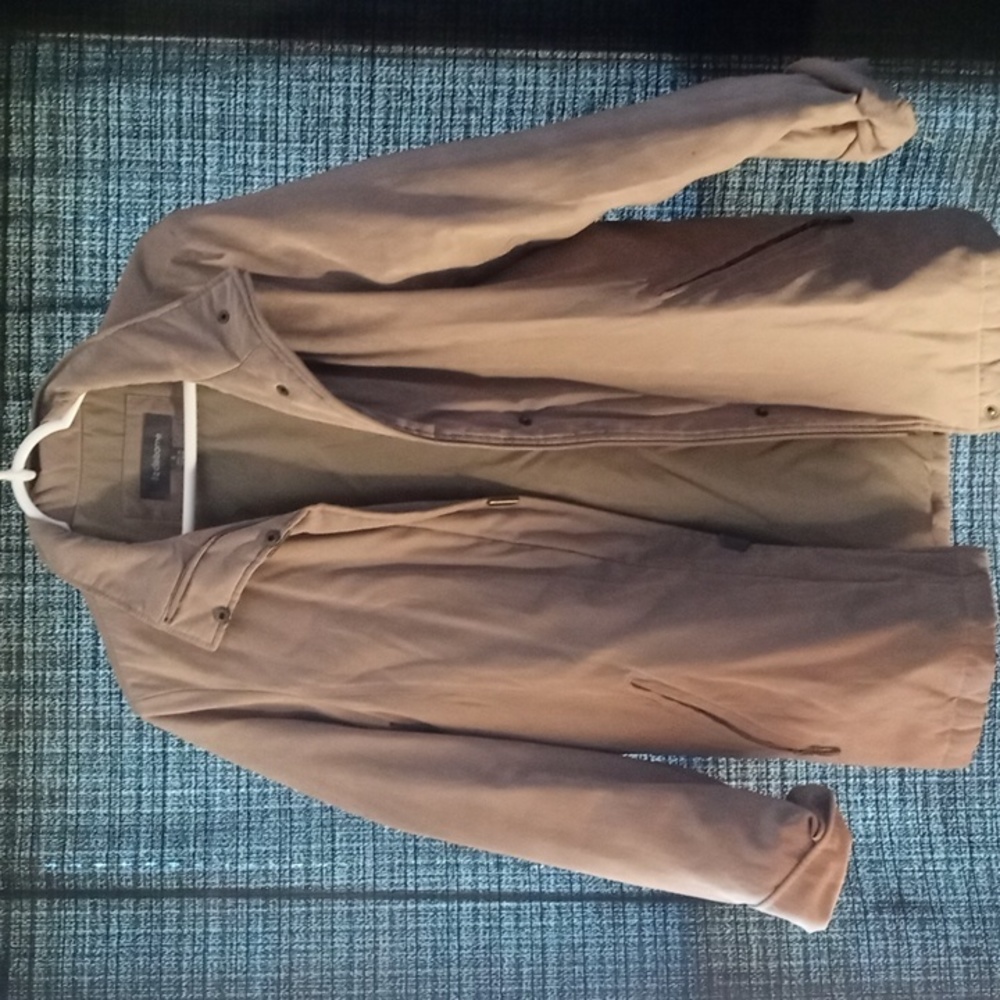 Liz Claiborne light weight mid length jacket size s mint condition